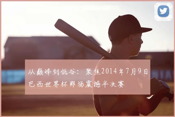 从巅峰到低谷：聚焦2014年7月9日巴西世界杯那场震撼半决赛