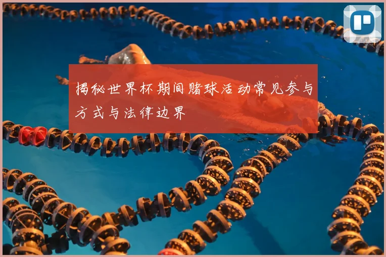 揭秘世界杯期间赌球活动常见参与方式与法律边界